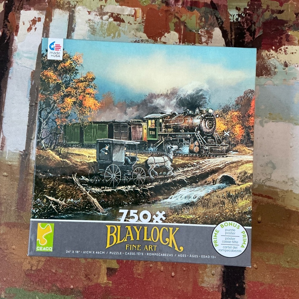 SEALED BRAND NEW PUZZLE - 750 Piece Train